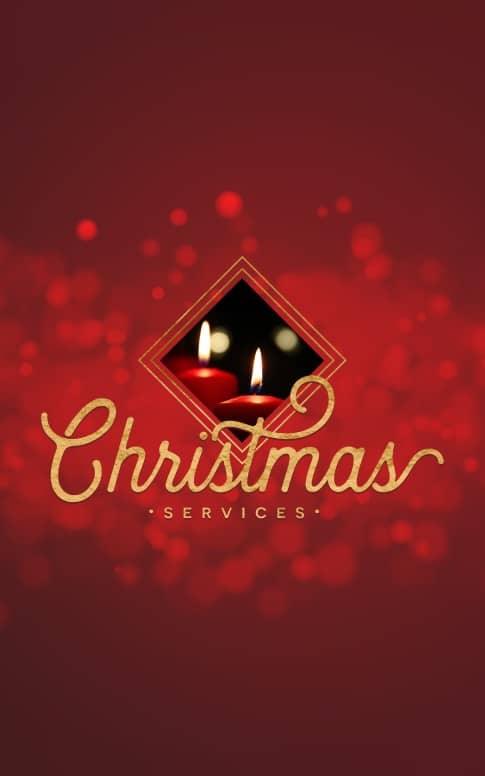 Christmas Church Services Bulletin Cover