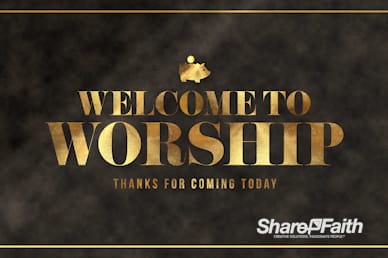 Financial Freedom Welcome To Worship Motion Graphic