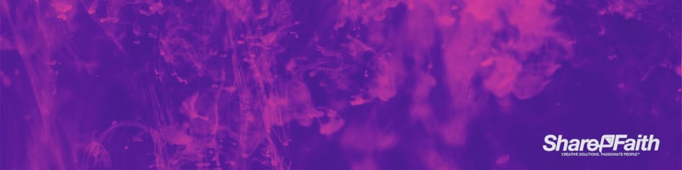 Purple Ink Multi Screen Worship Motion Background