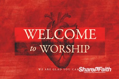 The Heart Of Prayer Welcome Motion Graphic