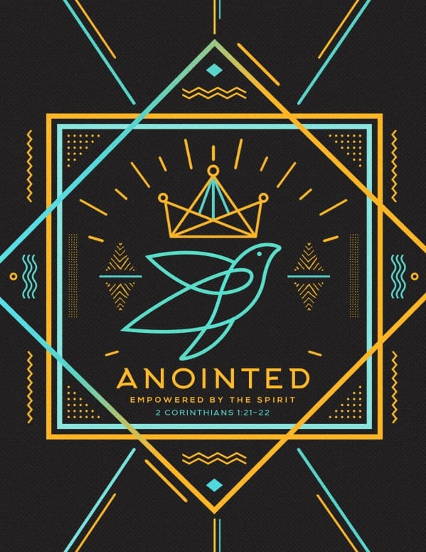 Anointed By The Spirit Flyer Template
