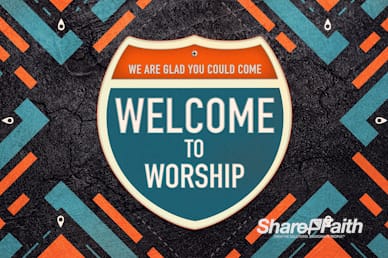 Road Trip Church Welcome Motion Graphic