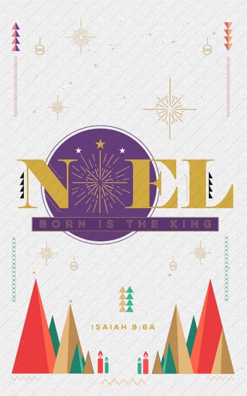 The First Noel Christmas Church Bulletin Cover