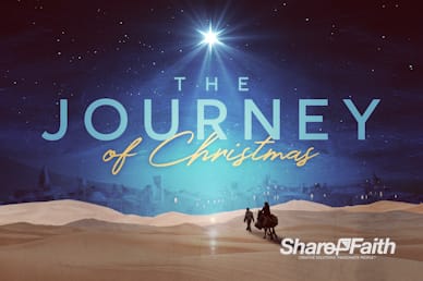 Christmas Journey Sermon Motion Graphic