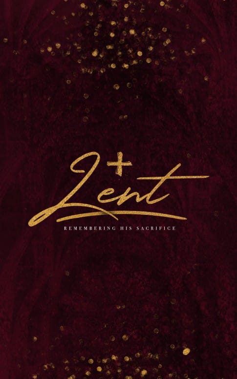 Ash Wednesday Season Of Lent Bulletin Cover