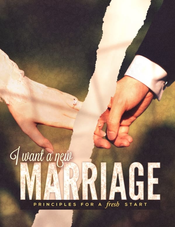 Marriage Restoration Church Flyer
