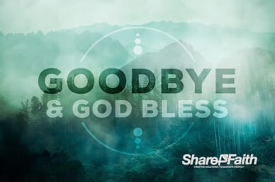 Prayer Service Church Goodbye Video