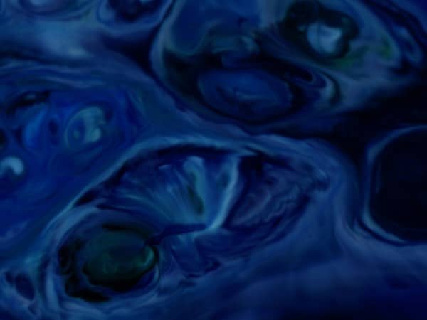 Abstract Galaxy Blue Worship Background