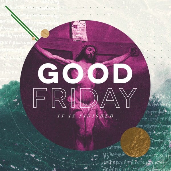 Good Friday Church Service Social Graphic