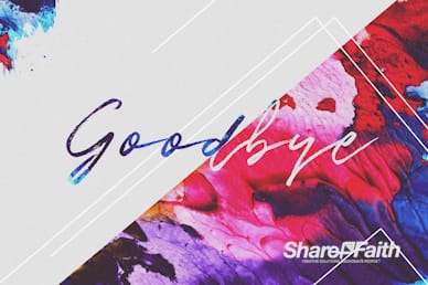 Easter Love Has Come Goodbye Motion Graphic