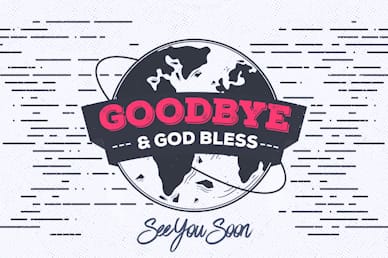 Missions Sunday Goodbye Motion Graphic