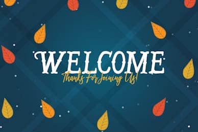 Celebrating Our Blessings Welcome Church Motion Graphic