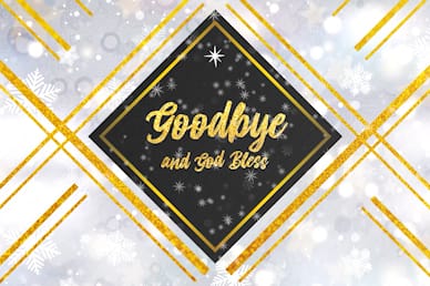 Christmas Eve Celebrate Together Goodbye Church Motion Graphic
