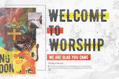 Ready Or Not Welcome Church Motion Graphic