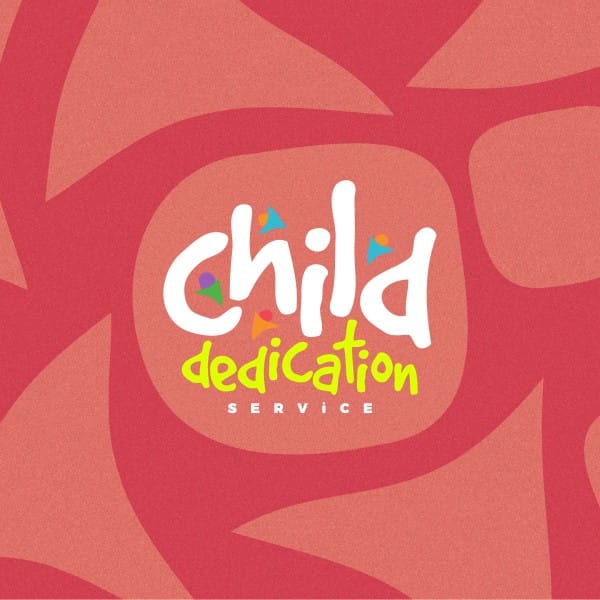 Child Dedication Church Social Media Graphic