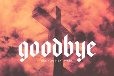 Rebel Cross Goodbye Church Motion Graphic