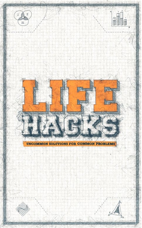 Life Hacks Church Bifold Bulletin