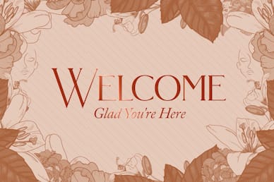 She Is Strong Welcome Church Motion Graphic