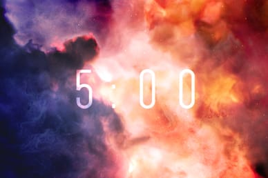 Pentecost Red Clouds Countdown Church Video