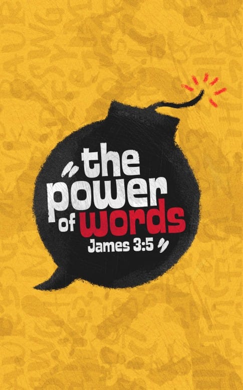 Power Of Words Church Bifold Bulletin
