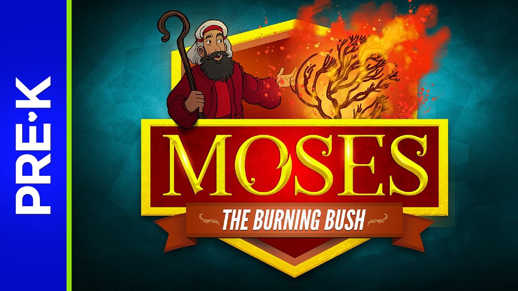 Exodus 3 The Burning Bush Preschool Bible Video