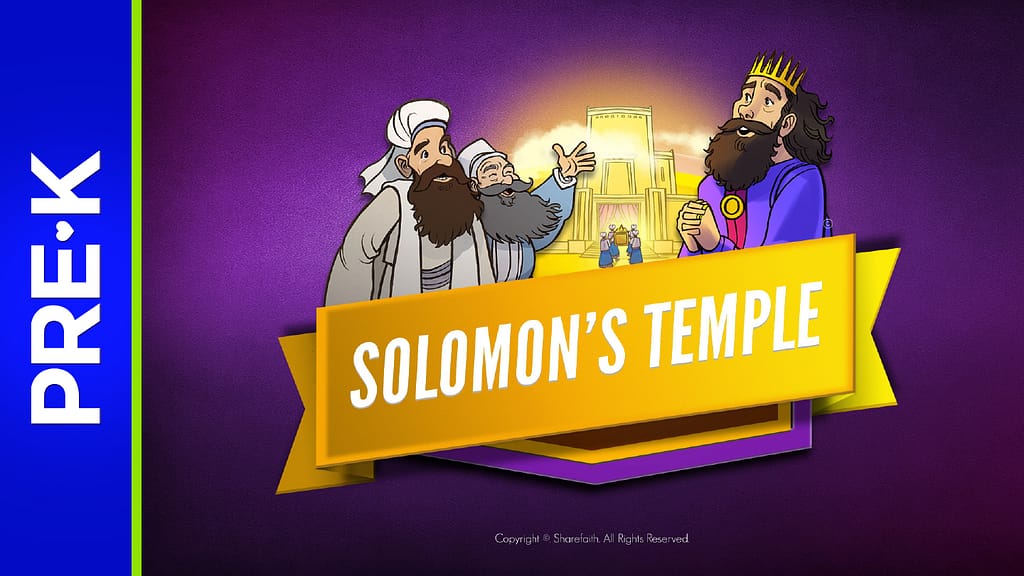 1 Kings 8 Solomons Temple Preschool Bible Video