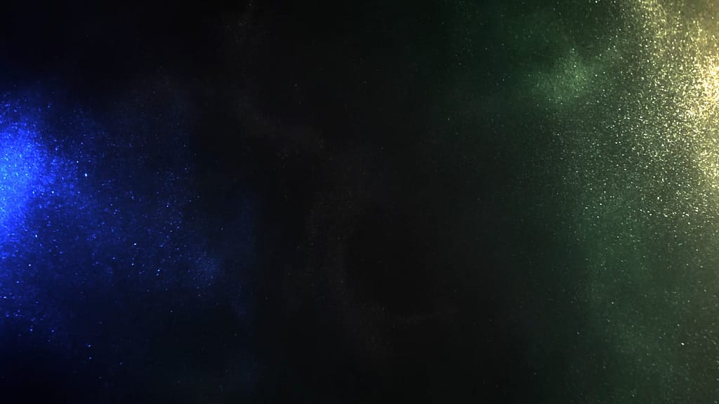 Dark Blue Green Shimmer Church Motion Graphics
