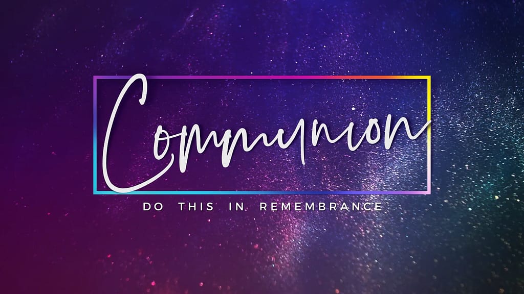Communion Shimmer Church Motion Graphics