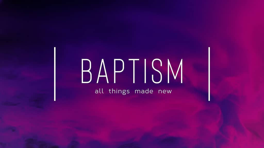 Baptism Vapor Church Motion Graphics