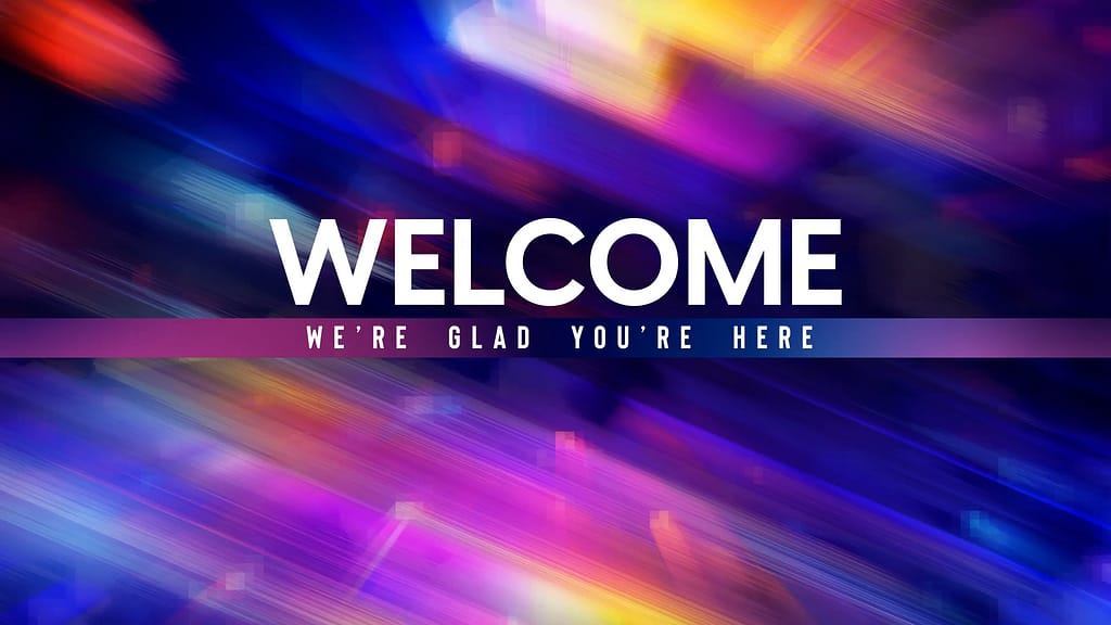 Welcome Geopixel Church Motion Graphics