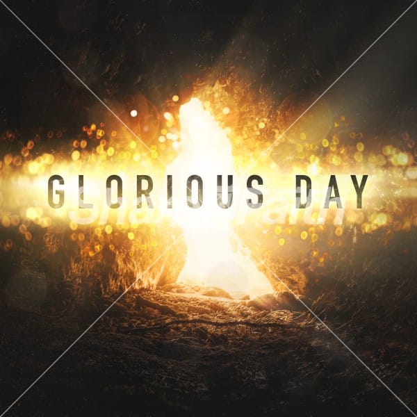 Social Media Graphic Glorious Day Easter Church Graphics