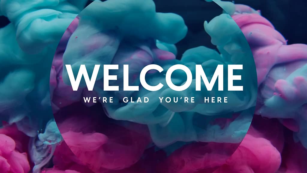 Welcome 2 Colormix Church Motion Graphics