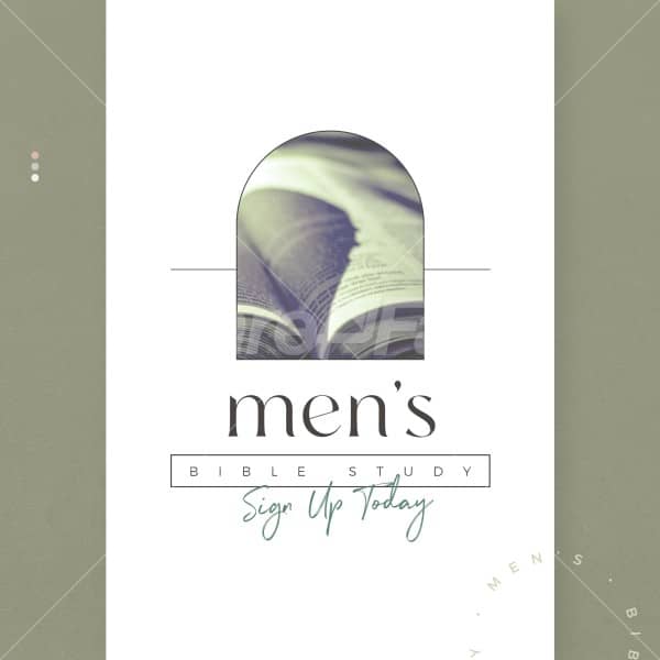 Men's Group Spring Social Media Graphics