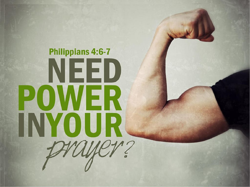 Power in Prayer PowerPoint Sermon