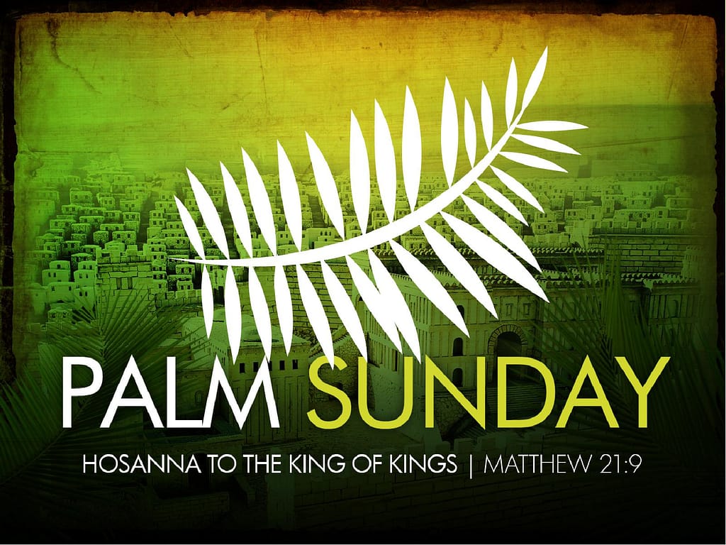 Palm Sunday PowerPoint Design