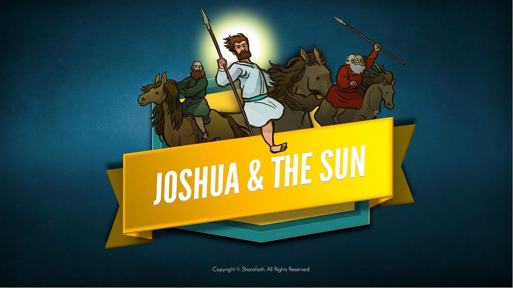 Joshua 10 Sun Stand Still Kids Bible Story