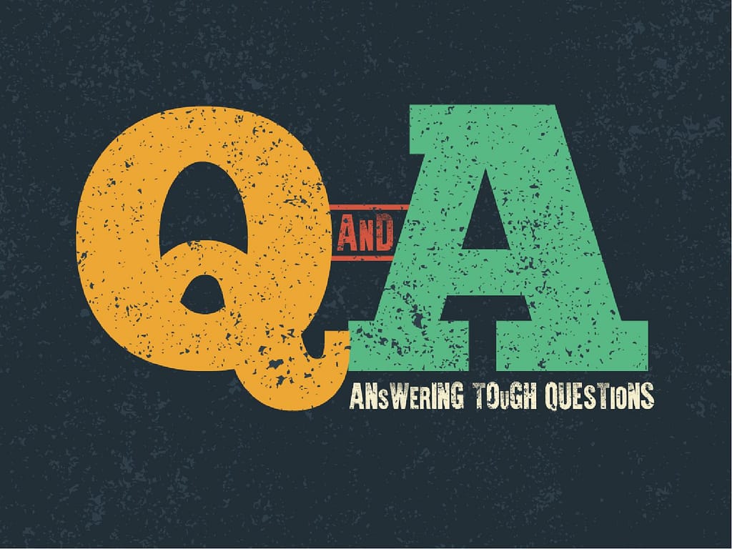 Q and A Time Christian PowerPoint