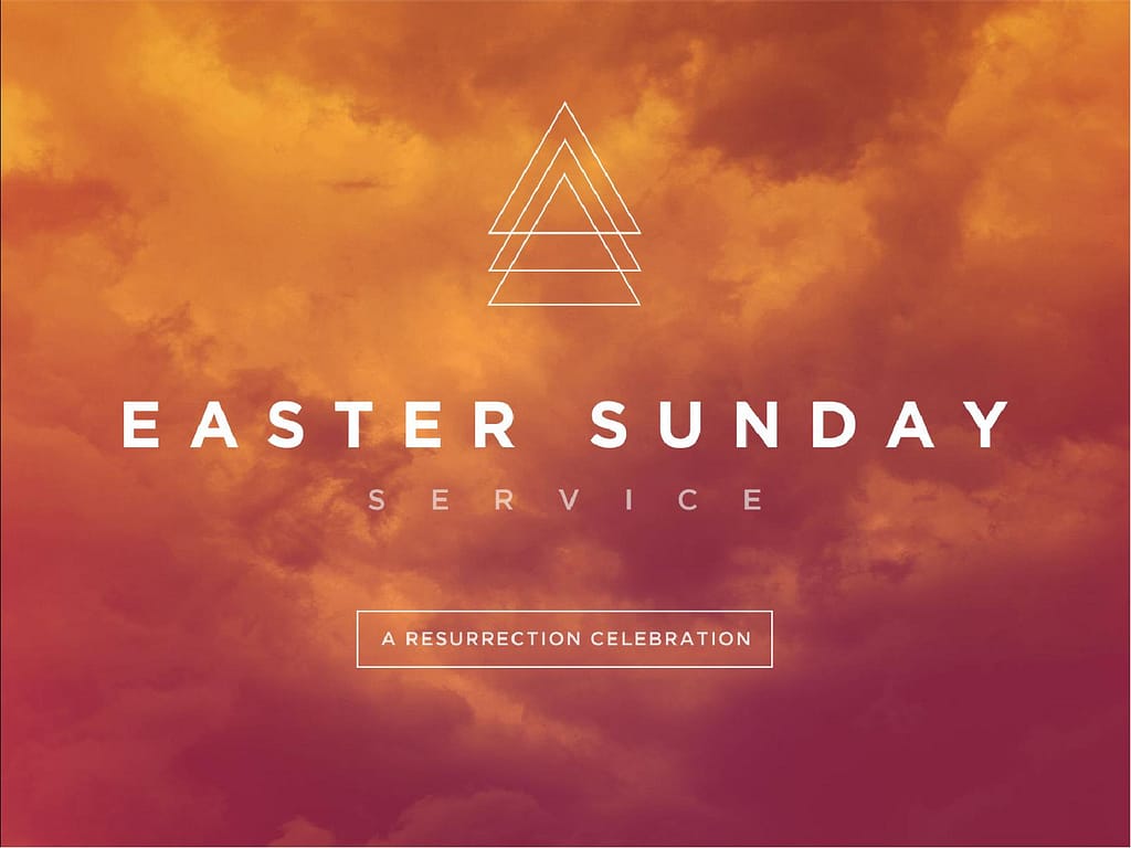 Easter Sunday Service PowerPoint