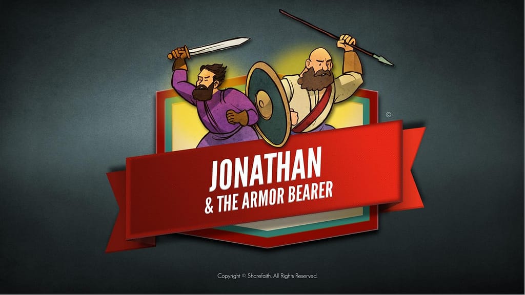 Jonathan And His Armor Bearer Kids Bible Stories