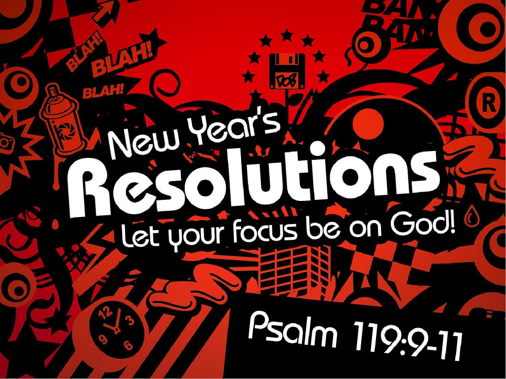 New Years Resolution PowerPoint Sermon
