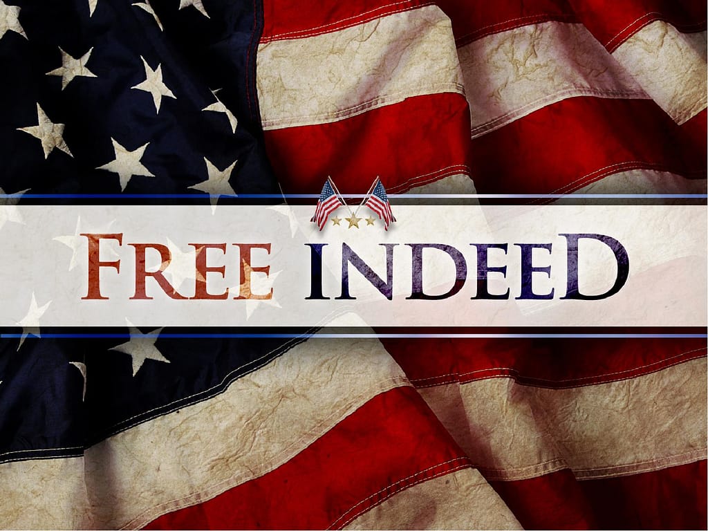 Free Indeed Independance Day PowerPoint Template