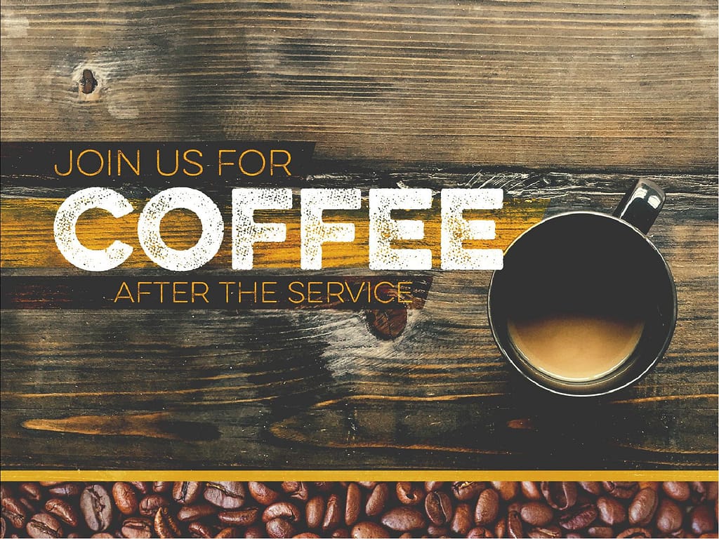 Coffee Shop Ministry PowerPoint