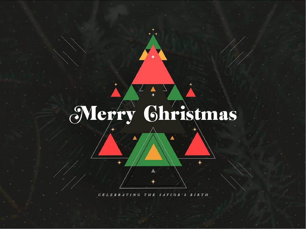 Merry Christmas Savior Church PowerPoint