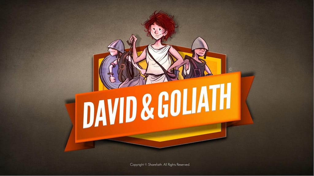 David and Goliath Kids Bible Story