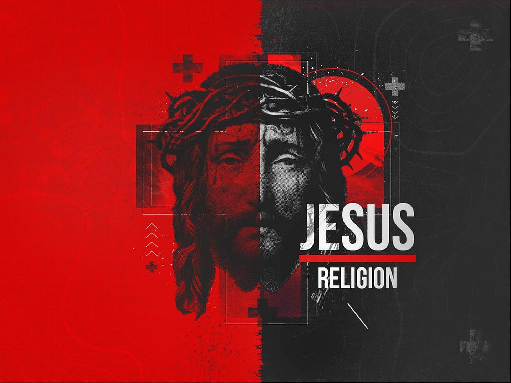 Jesus Over Religion Church PowerPoint