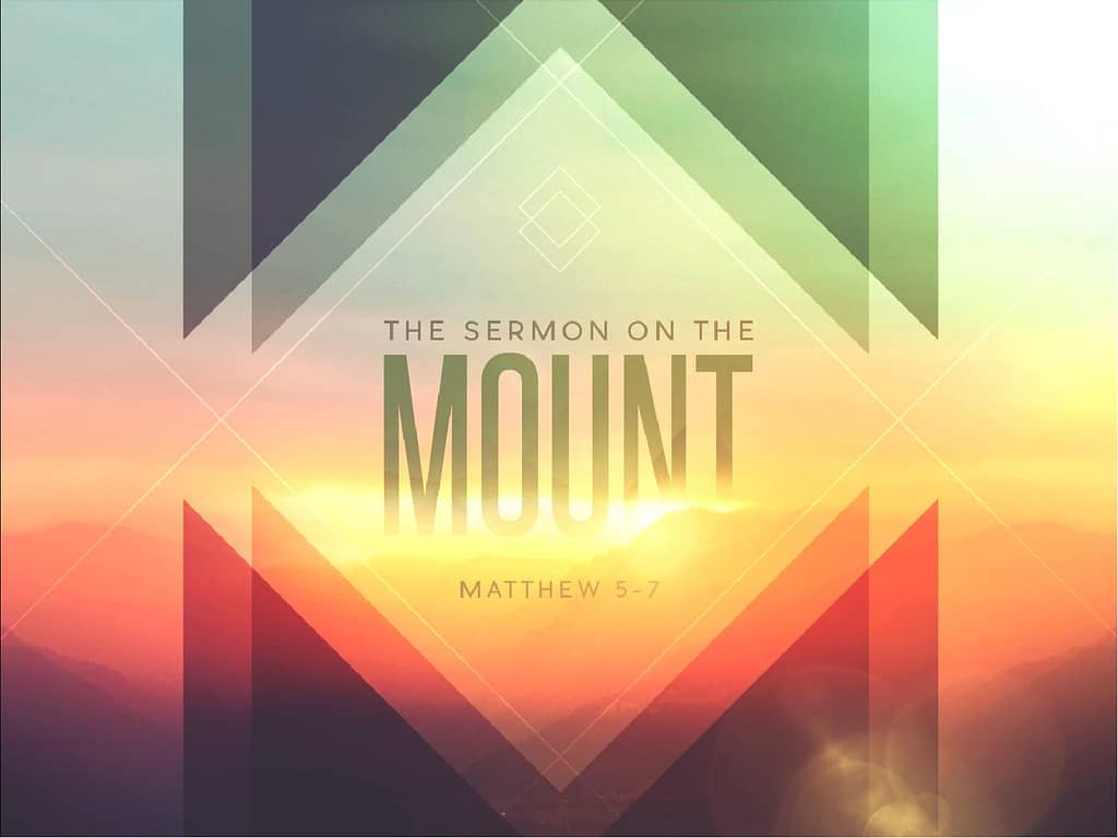 Sermon on the Mount Ministry PowerPoint