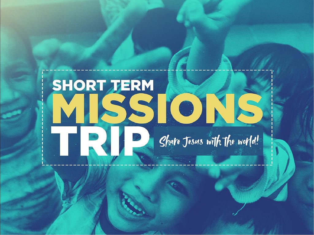 Church Missions Trip PowerPoint Template