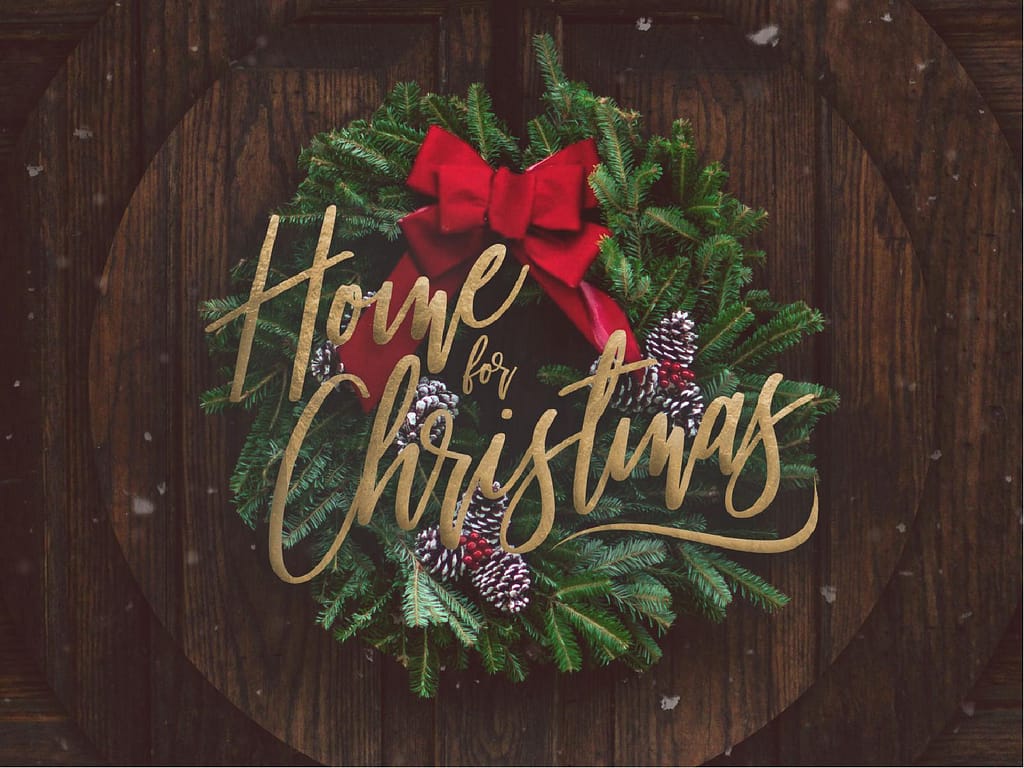 Home For Christmas Church PowerPoint
