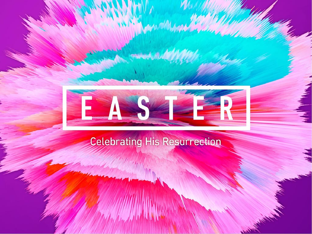 Easter Abstract Christian PowerPoint