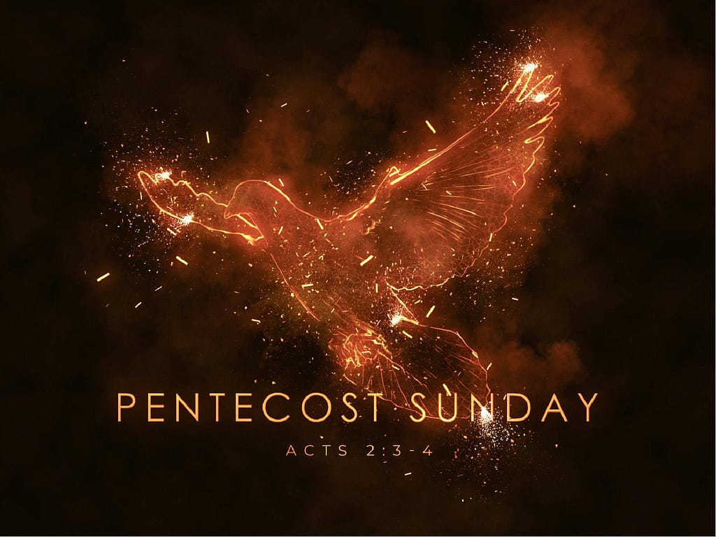 Fire Of The Spirit Pentecost Sunday Title Graphic